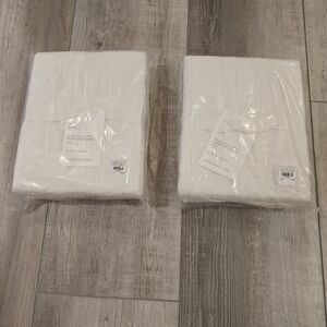 Pottery Barn Belgian Flax Euro Sham set of 2